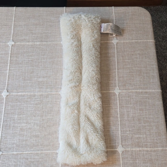 Cream Fuzzy Warmies Microwaveable Pad - Picture 1 of 4